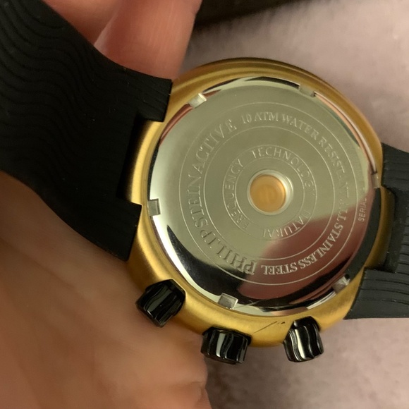 Philip Stein Active 45mm Chronograph Watch Rose Gold Plated - Picture 4 of 11